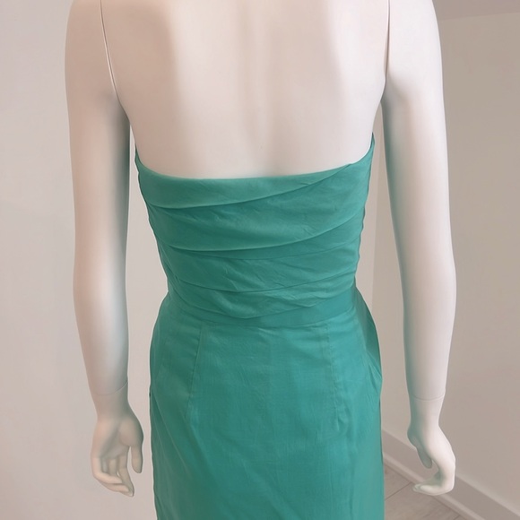 NWT SAMPLE SALE Aftersix 6607 size 10 Turquoise Cotton Voile Pristine - Picture 5 of 7